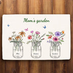 Personalized Mom's Garden Doormat 722879 - D - DiyGiftly