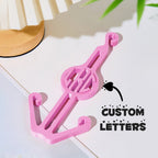 Personalized Monogram Shoe Hanger for Men and Women - DiyGiftly