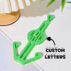 Personalized Monogram Shoe Hanger for Men and Women - DiyGiftly