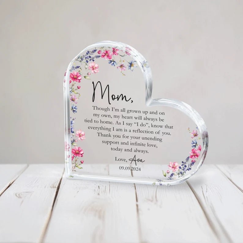 Personalized Mother of the Bride Gift, Mother of the Bride Gift, Wedding Gift for Mother of the Bride, Wedding Keepsake Gift from Bride 139712 - DiyGiftly