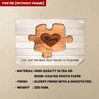 Personalized Mother's Day Gifts - Custom Puzzle Sign Canvas Prints 753092 - 753979 - DiyGiftly