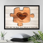 Personalized Mother's Day Gifts - Custom Puzzle Sign Canvas Prints 753092 - 753979 - DiyGiftly