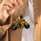 Personalized motorcycle photo keychain 747868 - DiyGiftly