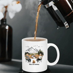 Personalized Mug – Camping Partners For Life, Adventure Couple Gift 1110570 - DiyGiftly