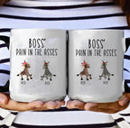 Personalized Mug for Boss – Hilarious “Pain in the Asses” Design 1055512 - DiyGiftly