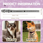 Personalized Multicolor Adjustable Dog Collar with Paw Heart Bone Pattern and Custom Text, Pet Name Collar with Buckle, Gift for Dog Mom, Pet Lover, Puppy Training & Walking Accessory 04286720 - DiyGiftly