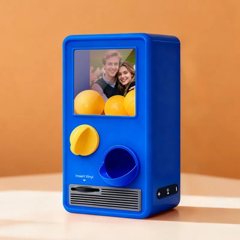 Personalized Music and Photo Music Gachapon Machine Custom Song Mini Record Box Anniversary Gift Christmas Gifts - DiyGiftly