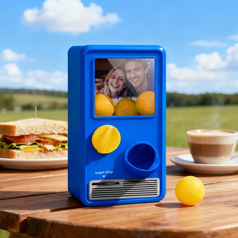 Personalized Music and Photo Music Gachapon Machine Custom Song Mini Record Box Anniversary Gift Christmas Gifts - DiyGiftly