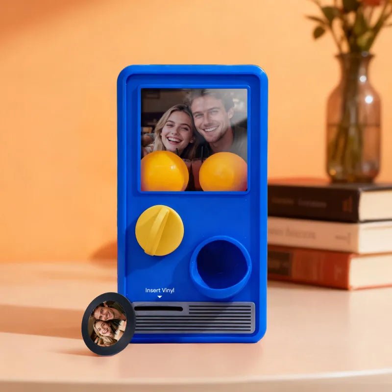 Personalized Music and Photo Music Gachapon Machine Custom Song Mini Record Box Anniversary Gift Christmas Gifts - DiyGiftly