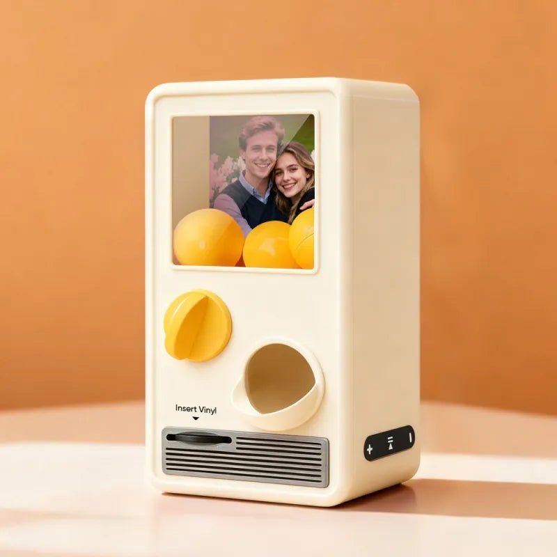 Personalized Music and Photo Music Gachapon Machine Custom Song Mini Record Box Anniversary Gift Christmas Gifts - DiyGiftly