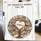 Personalized My Favorite People Blanket 733618 - DiyGiftly