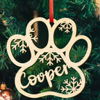 ornament personalized name loss of dog gift hanging keepsake design preview