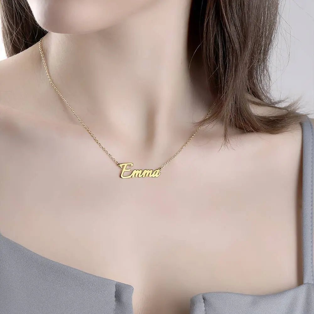 necklace birthday custom name gift for daughter custom detail