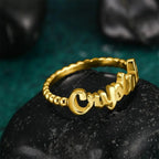gifts for wife Heartfelt Surprise - Heartfelt Gift - Name Ring Custom Name Jewelry for Women Valentines Gift - gifts for wife