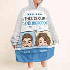 Personalized Oversized Blanket Hoodie, Cozy Cuddling Hoodie for Couples, Custom Hoodie Blanket Gift, Warm Wearable Blanket for Home, Couch & Movie Nights, Anniversary or Holiday Gift 1080975 - DiyGiftly