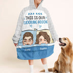 Personalized Oversized Blanket Hoodie, Cozy Cuddling Hoodie for Couples, Custom Hoodie Blanket Gift, Warm Wearable Blanket for Home, Couch & Movie Nights, Anniversary or Holiday Gift 1080975 - DiyGiftly