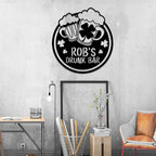Personalized Patricks Day Drunken Bar Metal LED Light Custom Pub Party Decoration Gift 63624704 - DiyGiftly
