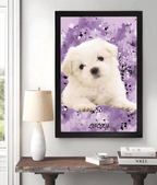 Personalized Pet Art - Keep it as a souvenir - canvas 733390 - 733411 - DiyGiftly