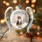 Personalized Pet Memorial Ornament – “My Angel With Fur” Photo Keepsake 1060538 - DiyGiftly