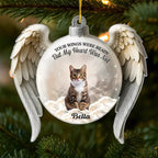 Personalized Pet Memorial Ornament – “My Angel With Fur” Photo Keepsake 1060538 - DiyGiftly