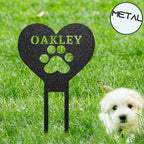 Personalized Pet Memorial Stakes – Custom Name or Message, Durable Metal Tribute for Beloved Pets, Sympathy Gift for Pet Owners, Perfect for Garden, Yard, or Memorial Spot 46545152 - DiyGiftly