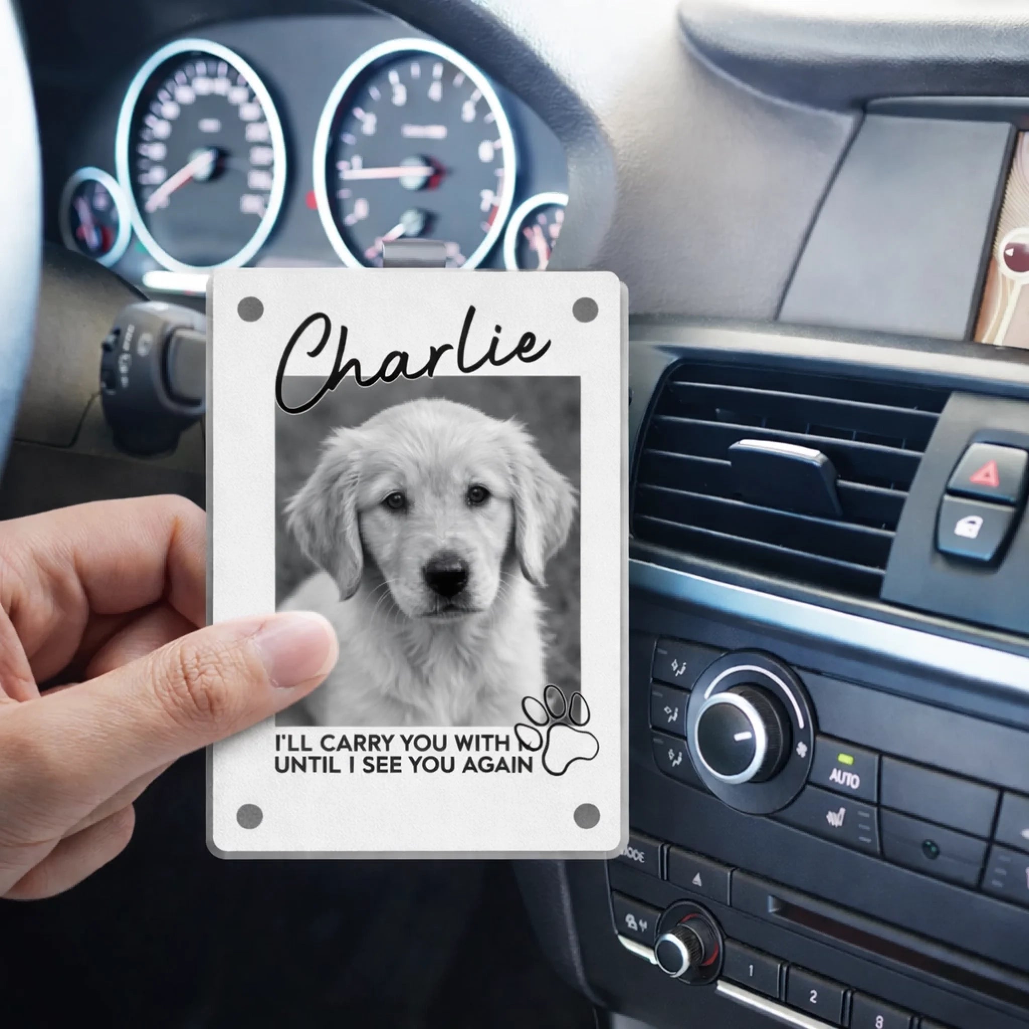 loss of dog gift memorial gift personalized photo keepsake gift detail view