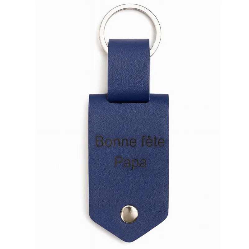 Personalized Photo and Calendar PU Leather Keychain with Custom Text Valentines Gifts for Him - DiyGiftly