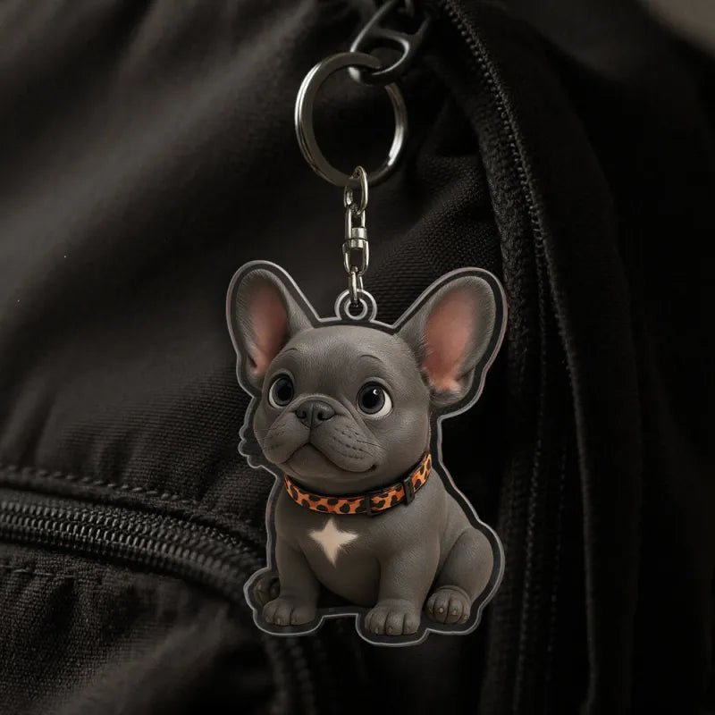 Cartoon Style Figure Acrylic Keychain Bag Charm Unique Keepsake Girlfriend Anniversary Birthday Gift Product for