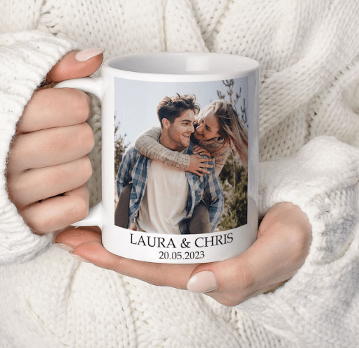 Personalized Photo Coffee Mug, Photo and Text Custom Mug, Photo Mug Personalised Gift For Her, Customised Mug, Photo Printed Mug 78953216 - DiyGiftly