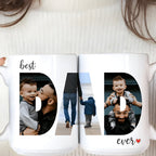 Personalized Photo Mug For Dad, Custom Fathers Day Cup, Photo Collage Mug, Dad Birthday Gift, Father Gift From Son Daughter Wife, Dad Mug 78380032 - DiyGiftly