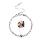 gifts for wife To My Beautiful Wife - Custom Decor - Photo Projection Bracelet Women's Day Gift Valentines Gift for Her - gif