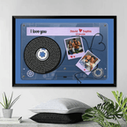 Personalized Photo Tape Poster or Canvas - For Husband Wife Anniversary 732807 - 733409 - DiyGiftly