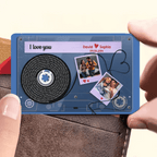 Personalized Photo Tape Wallet Card - For Husband Wife Anniversary 732807 - Q - DiyGiftly
