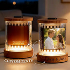 Personalized Photo & Text Film Reel Night Light – Custom Valentine’s Day Gift - DiyGiftly