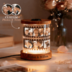 Personalized Photo & Text Film Reel Night Light – Custom Valentine’s Day Gift - DiyGiftly