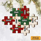 Personalized Pieces Of Our Family Ornament 685008 - DiyGiftly