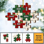 Personalized Pieces Of Our Family Ornament 685008 - DiyGiftly