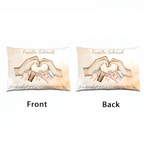 Personalized Pillow "Family Happiness" 722925 - B - DiyGiftly