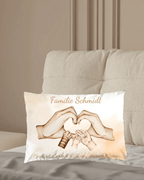 Personalized Pillow "Family Happiness" 722925 - B - DiyGiftly