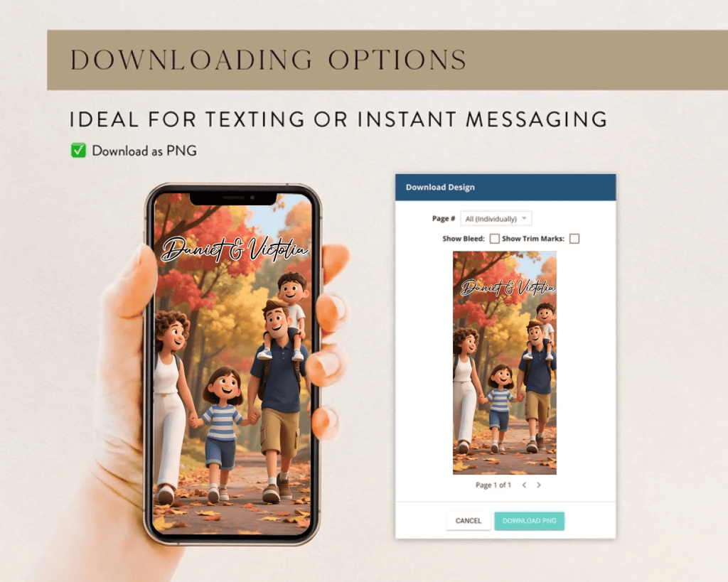 Personalized Pixar - Style Couples Illustration – Custom Cartoon Portrait from Photo as Digital Download, Wall Art, Pillow, Mug, Blanket, Beach Towel, Keychain, Desk Sign & More 1062402 - DiyGiftly