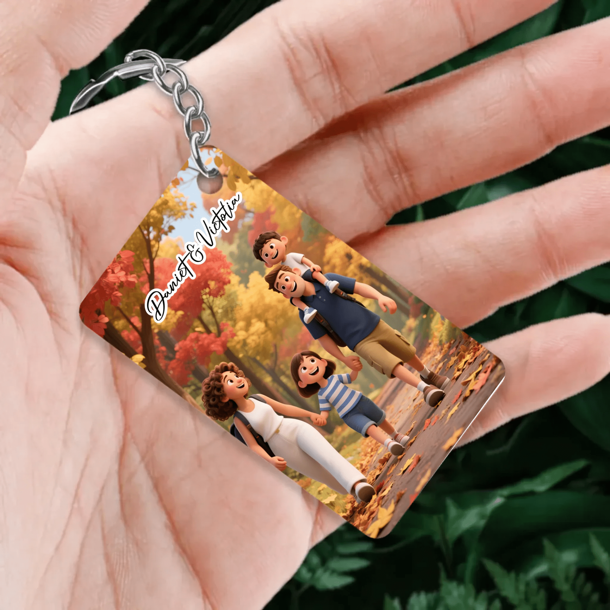 Personalized Pixar - Style Couples Illustration – Custom Cartoon Portrait from Photo as Digital Download, Wall Art, Pillow, Mug, Blanket, Beach Towel, Keychain, Desk Sign & More 1062402 - DiyGiftly