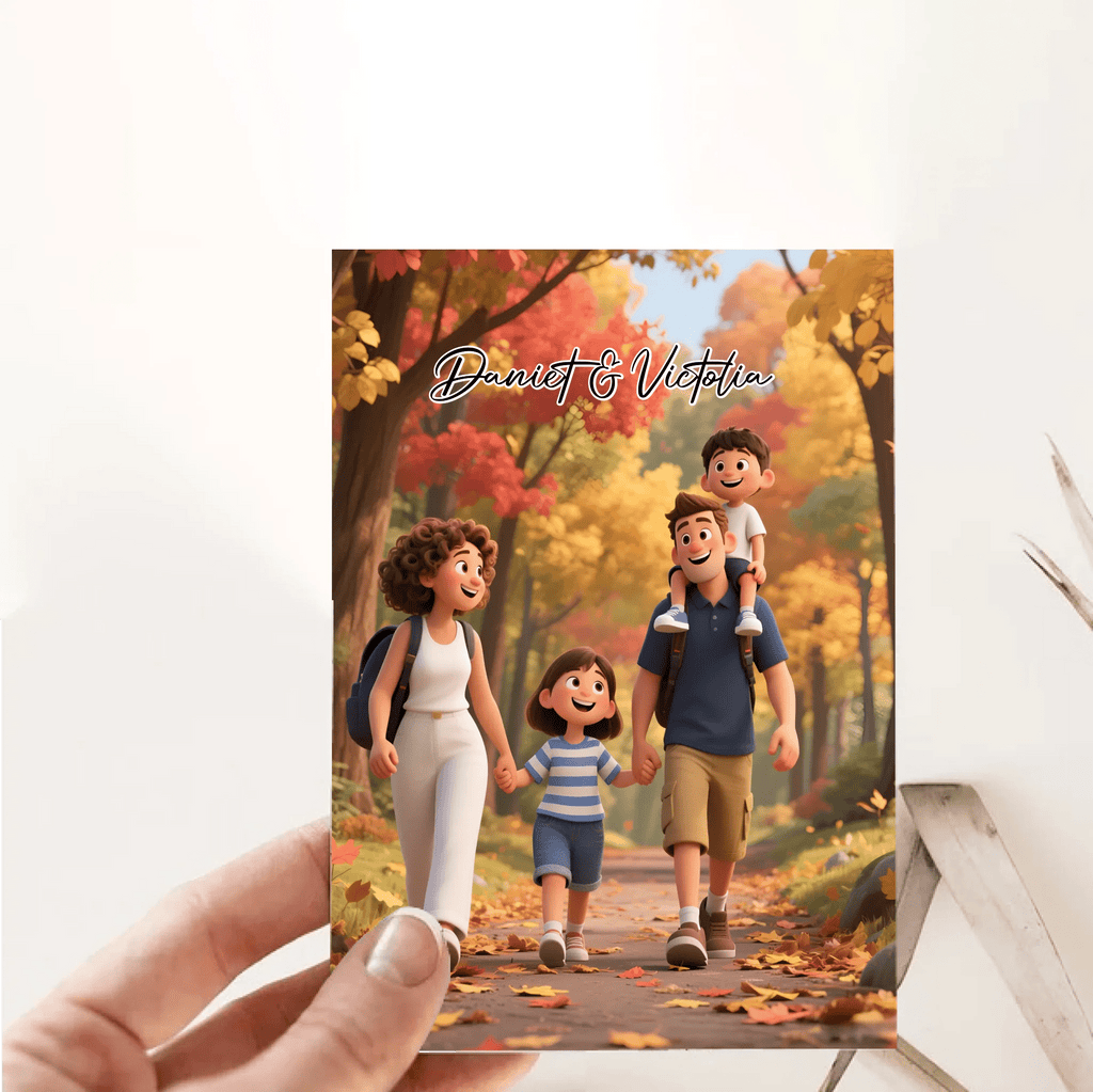 Personalized Pixar - Style Couples Illustration – Custom Cartoon Portrait from Photo as Digital Download, Wall Art, Pillow, Mug, Blanket, Beach Towel, Keychain, Desk Sign & More 1062402 - DiyGiftly