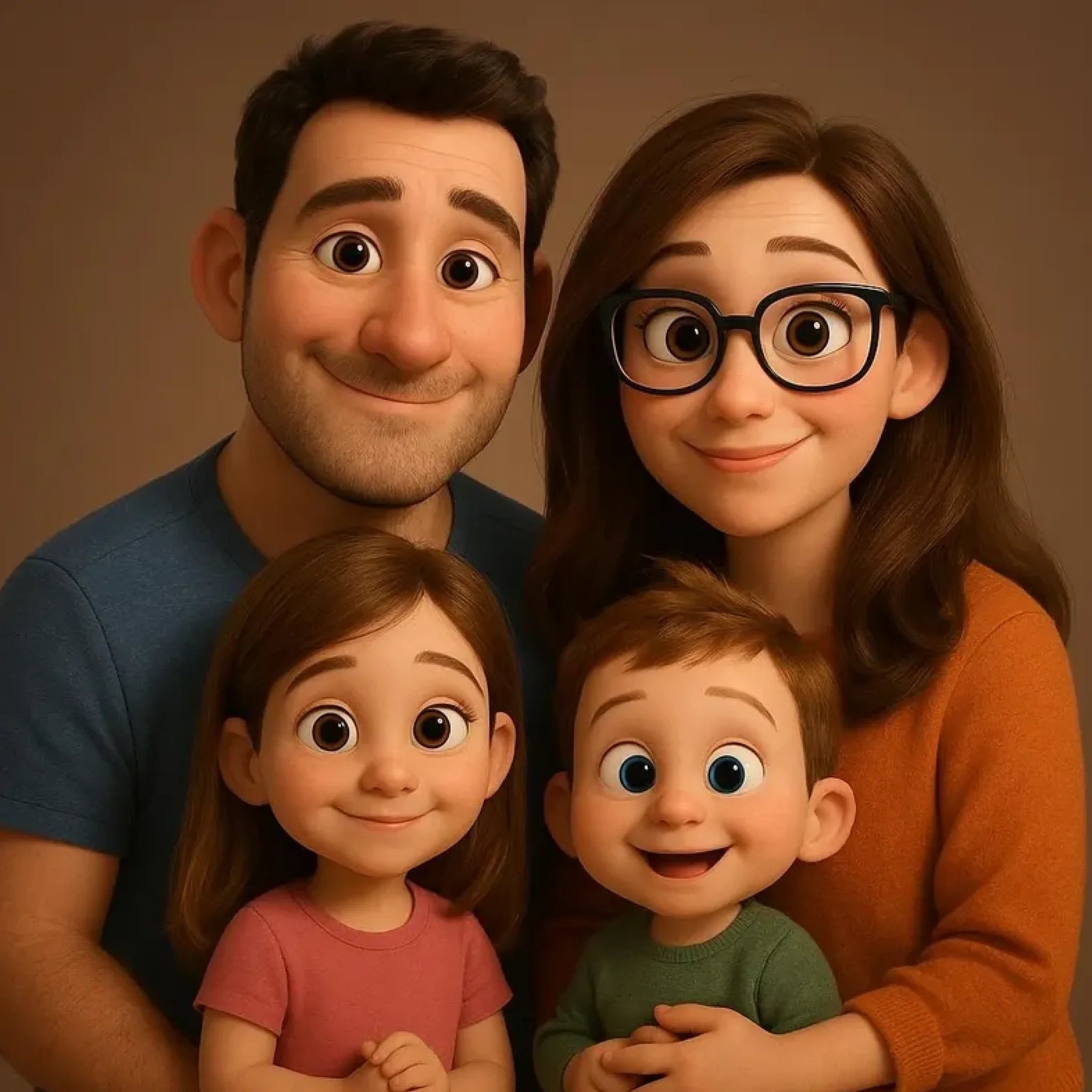 Personalized Pixar - Style Couples Illustration – Custom Cartoon Portrait from Photo as Digital Download, Wall Art, Pillow, Mug, Blanket, Beach Towel, Keychain, Desk Sign & More 1062402 - DiyGiftly