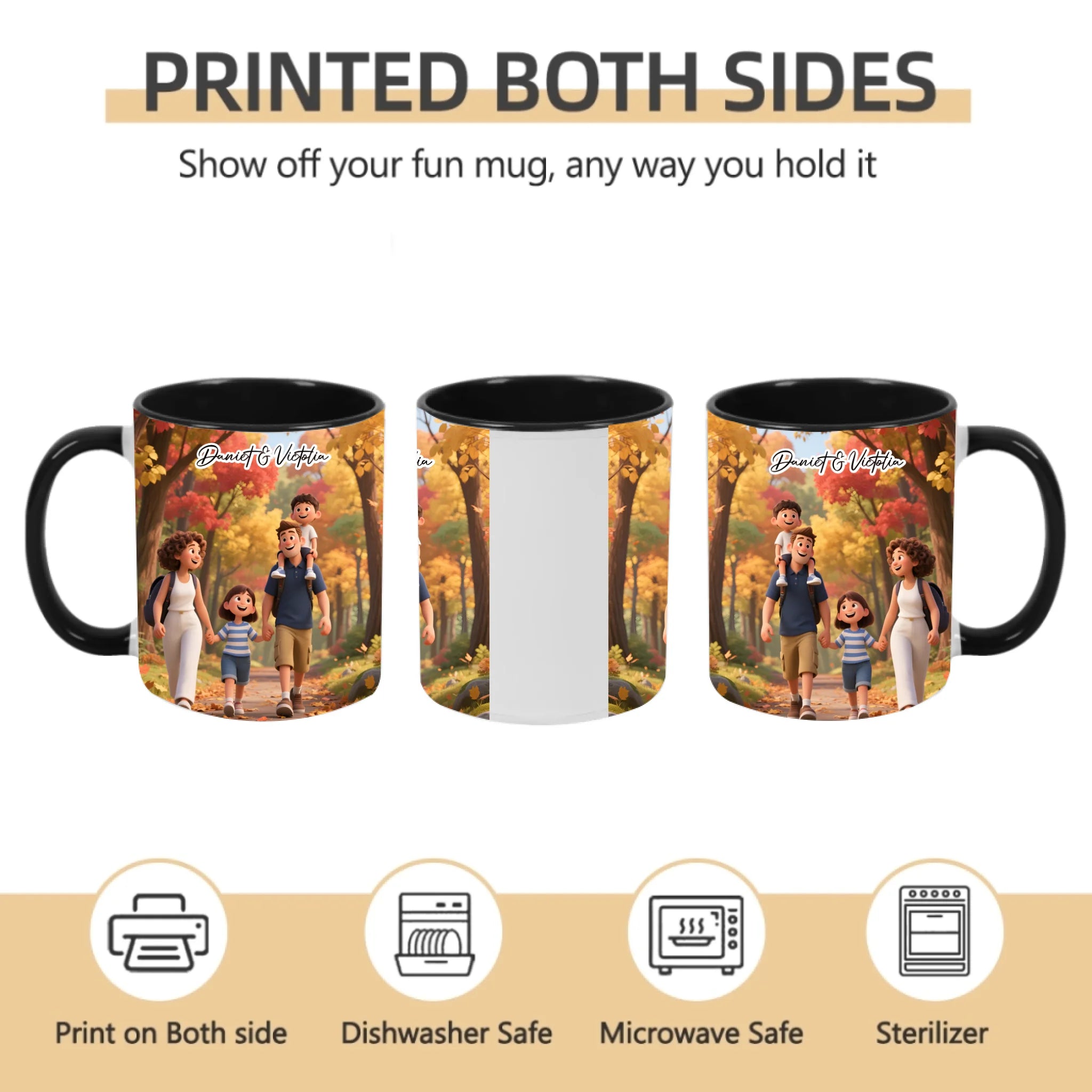 Personalized Pixar - Style Couples Illustration – Custom Cartoon Portrait from Photo as Digital Download, Wall Art, Pillow, Mug, Blanket, Beach Towel, Keychain, Desk Sign & More 1062402 - DiyGiftly