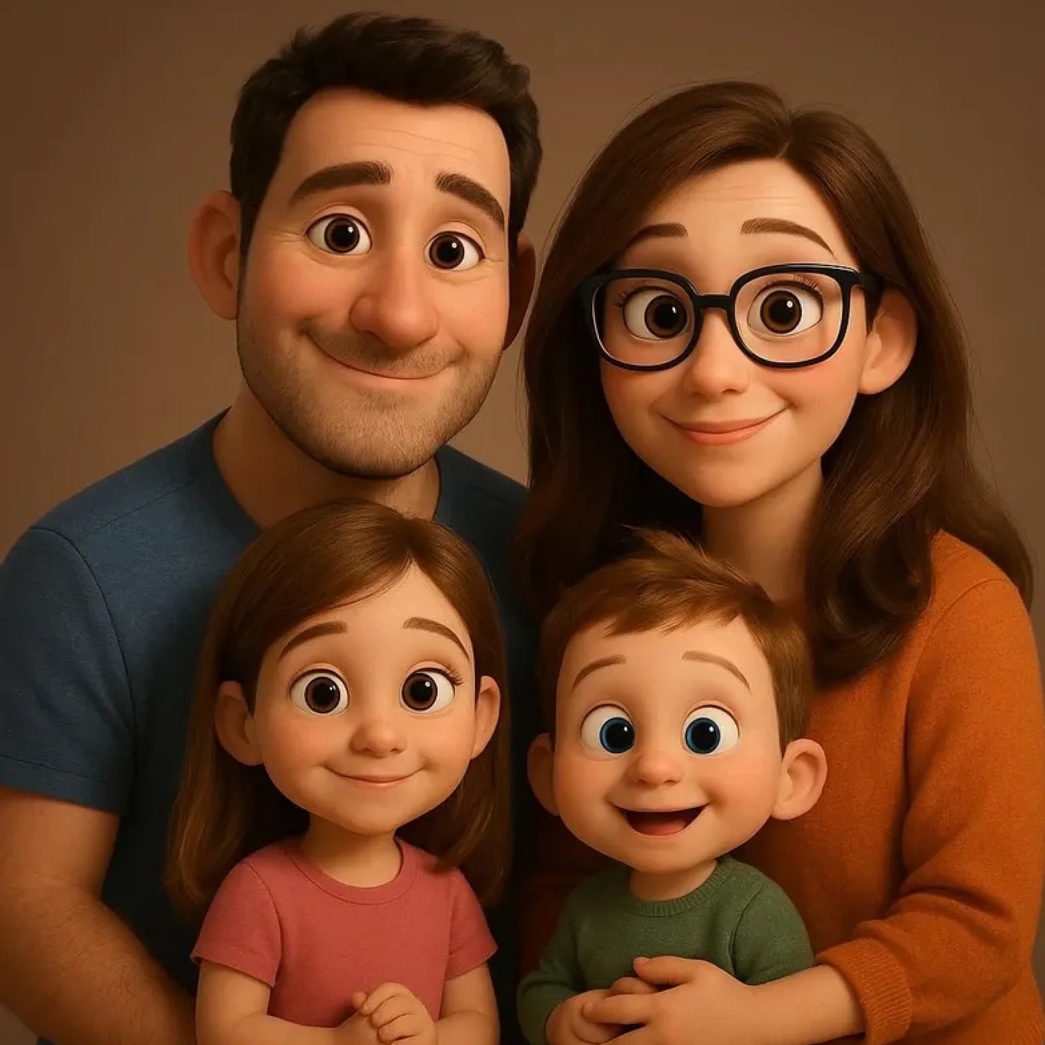 Personalized Pixar - Style Couples Illustration – Custom Cartoon Portrait from Photo as Digital Download, Wall Art, Pillow, Mug, Blanket, Beach Towel, Keychain, Desk Sign & More 1062402 - DiyGiftly