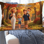Personalized Pixar - Style Couples Illustration – Custom Cartoon Portrait from Photo as Digital Download, Wall Art, Pillow, Mug, Blanket, Beach Towel, Keychain, Desk Sign & More 1062402 - DiyGiftly