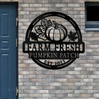 Personalized Pumpkin Farm Metal Sign – Custom Autumn Harvest Wall Decor for Home or Porch 59403008 - DiyGiftly