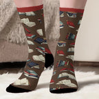 Personalized Reader’s Crew Socks – Unique Book Lover Gift – Saved in My Heart’s Bookmark 1056484 - 1057402 - DiyGiftly