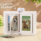 Personalized Rotating Photo Frame Carousel Custom Photo Desktop Photo Reel Flip & Spin Photo Box Valentines Gift Anniversary GIft - DiyGiftly
