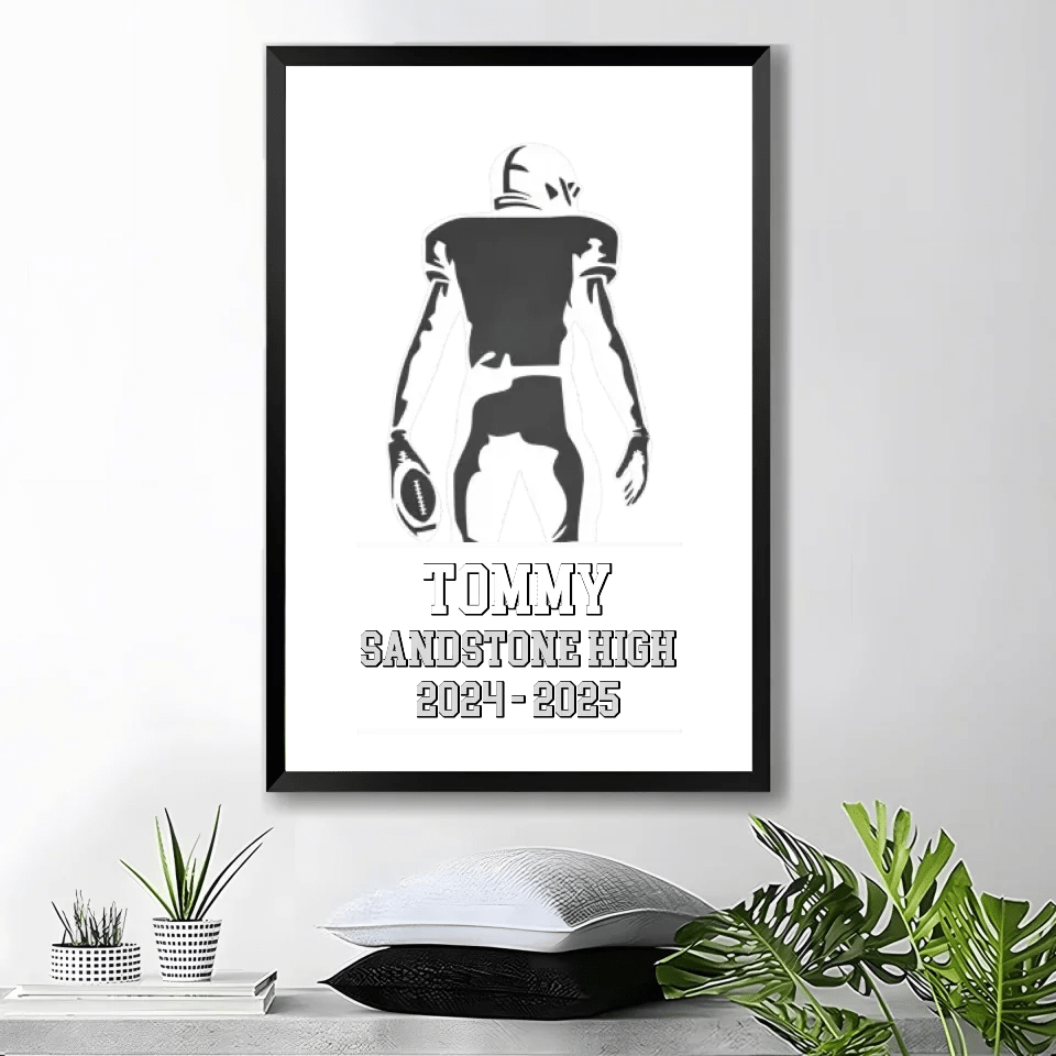 Personalized Senior Football Player Gift, Graduating Senior High School Football, Graduating College Football, Senior Football Gifts 741101 - 741210 - DiyGiftly